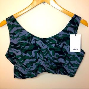 XXXXL Pull over Knix camo Bra NWT